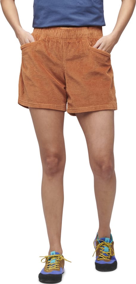 Black Diamond Women's Dirtbag Corduroy Shorts Moab Brown Black Diamond