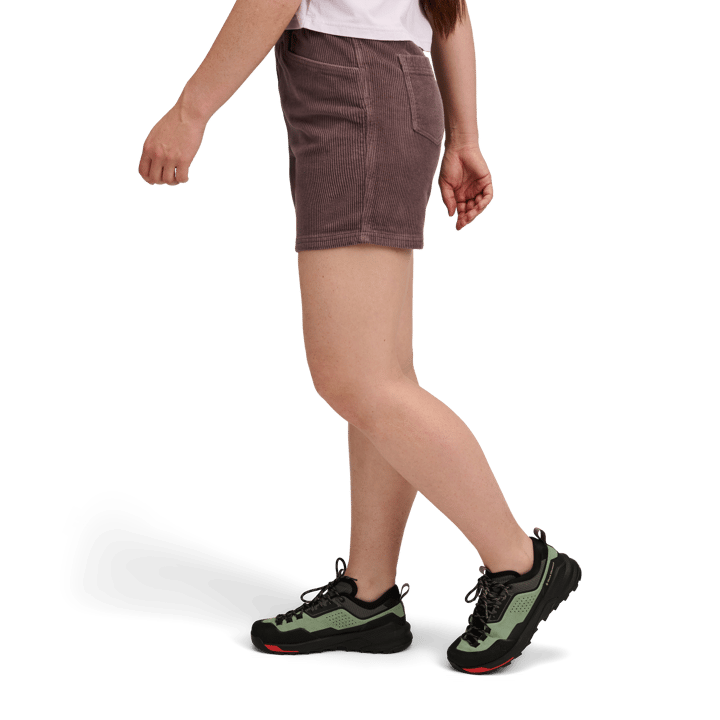 Black Diamond Women's Dirtbag Corduroy Shorts Dark Mauve Black Diamond