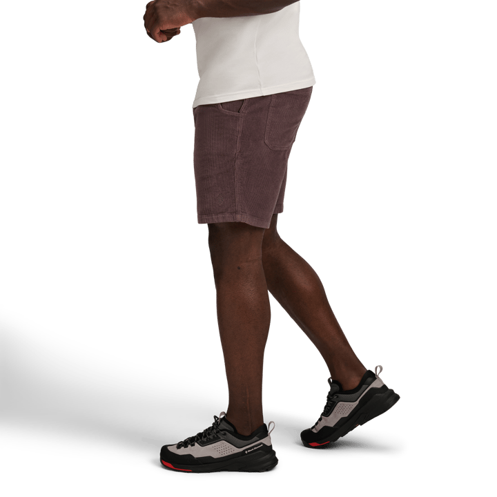 Black Diamond M Dirtbag Corduroy Shorts Dark Mauve Black Diamond