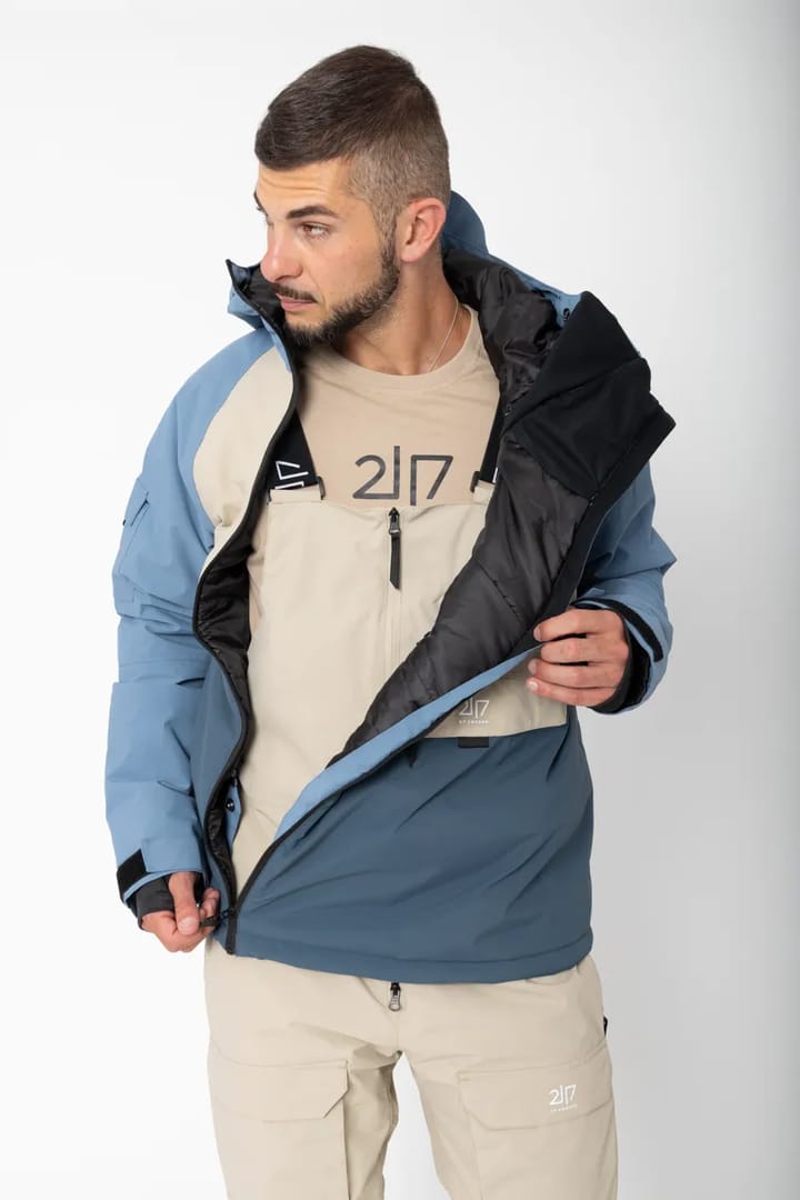 2117 of Sweden Men's Light Padded Ski Jacket Nelkerim Dusty Blue 2117 of Sweden Men's Light Padded Ski Jacket Nelkerim Dusty Blue