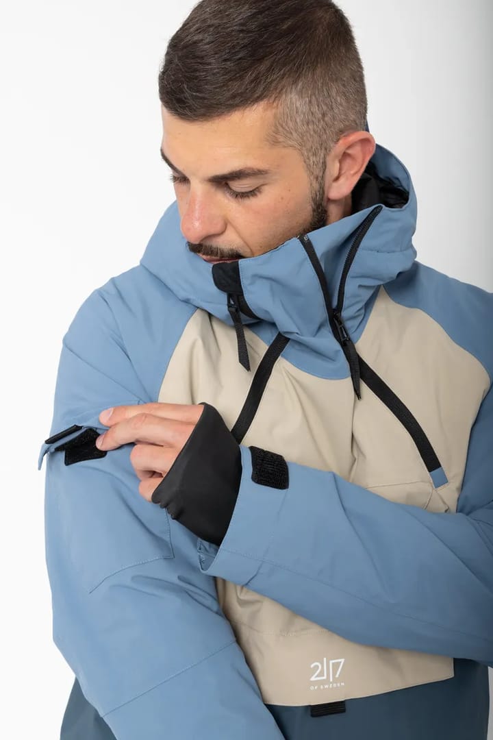 2117 of Sweden Men's Light Padded Ski Jacket Nelkerim Dusty Blue 2117 of Sweden Men's Light Padded Ski Jacket Nelkerim Dusty Blue