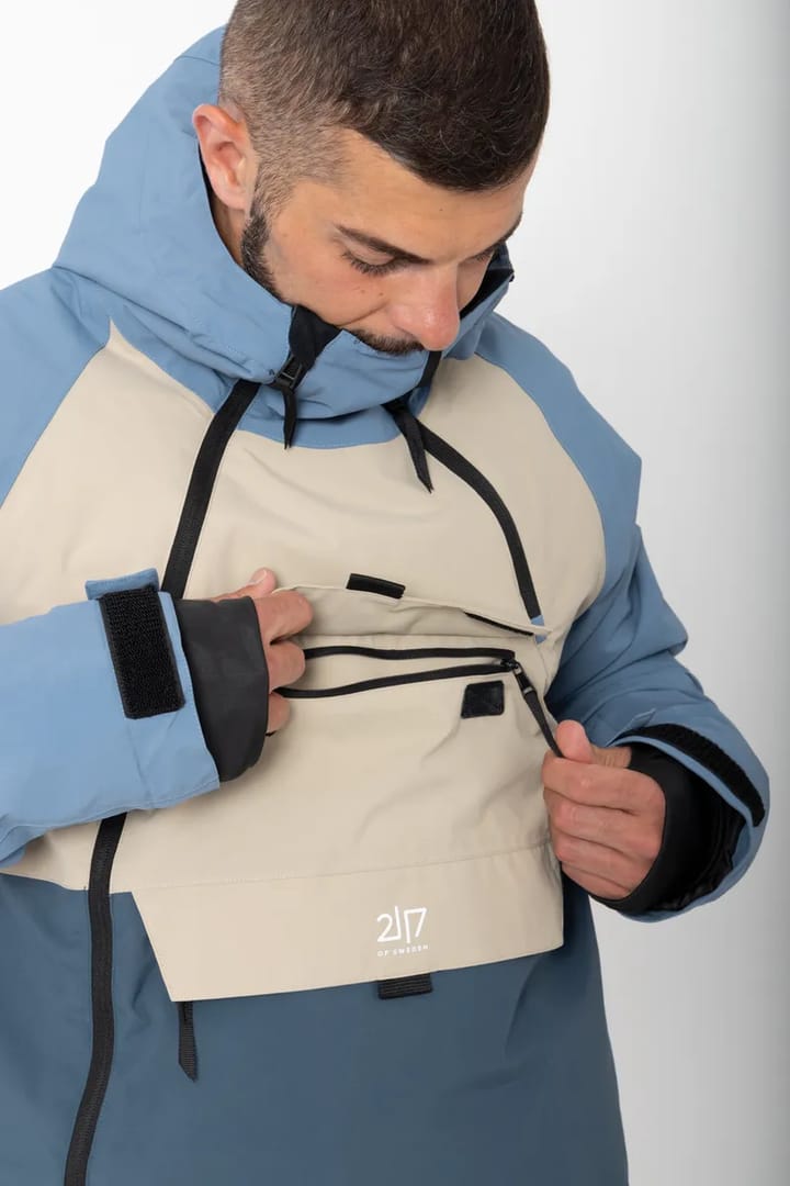 2117 of Sweden Men's Light Padded Ski Jacket Nelkerim Dusty Blue 2117 of Sweden Men's Light Padded Ski Jacket Nelkerim Dusty Blue