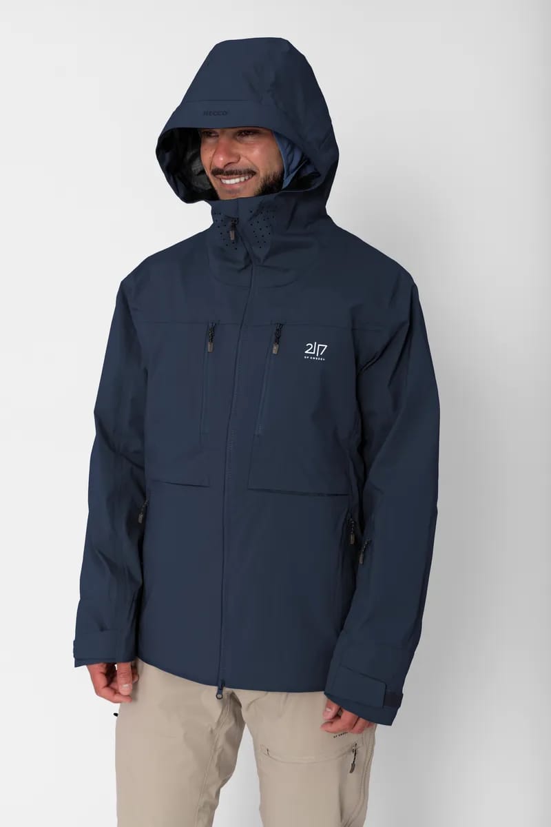 2117 of Sweden Men's 3L Shell Jacket Njarg Midnight | Buy 2117 of
