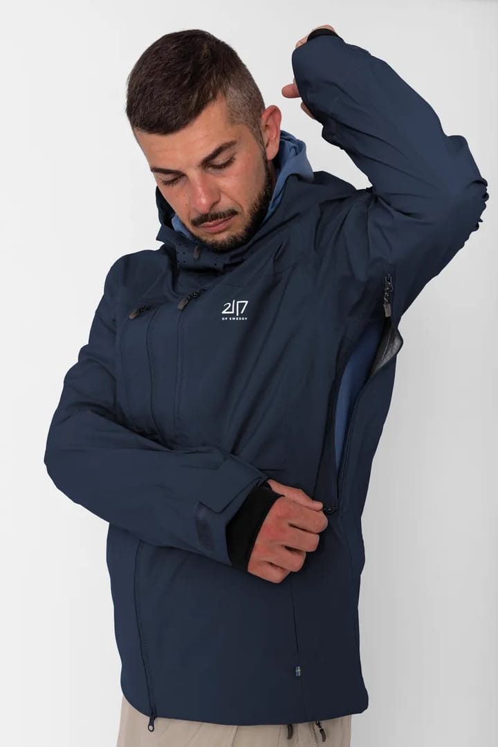 2117 of Sweden Men's 3L Shell Jacket Njarg Midnight 2117 of Sweden Men's 3L Shell Jacket Njarg Midnight