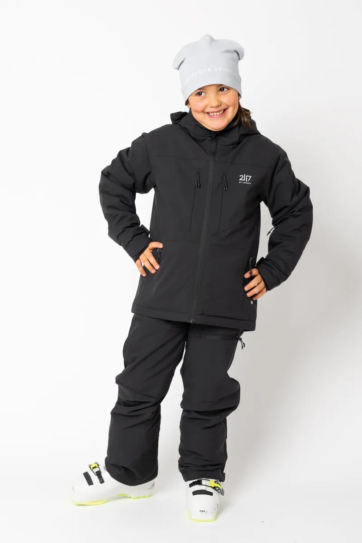 2117 of Sweden Juniors' Light Padded Ski Jacket Lauker Black 2117 of Sweden Juniors' Light Padded Ski Jacket Lauker Black