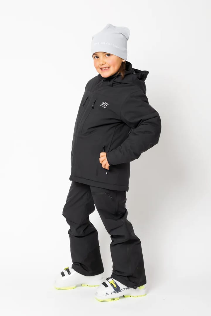 2117 of Sweden Juniors' Light Padded Ski Jacket Lauker Black 2117 of Sweden Juniors' Light Padded Ski Jacket Lauker Black