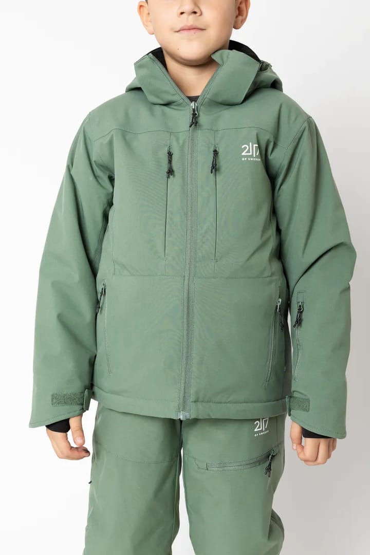 2117 of Sweden Juniors' Light Padded Ski Jacket Lauker Pine 2117 of Sweden Juniors' Light Padded Ski Jacket Lauker Pine