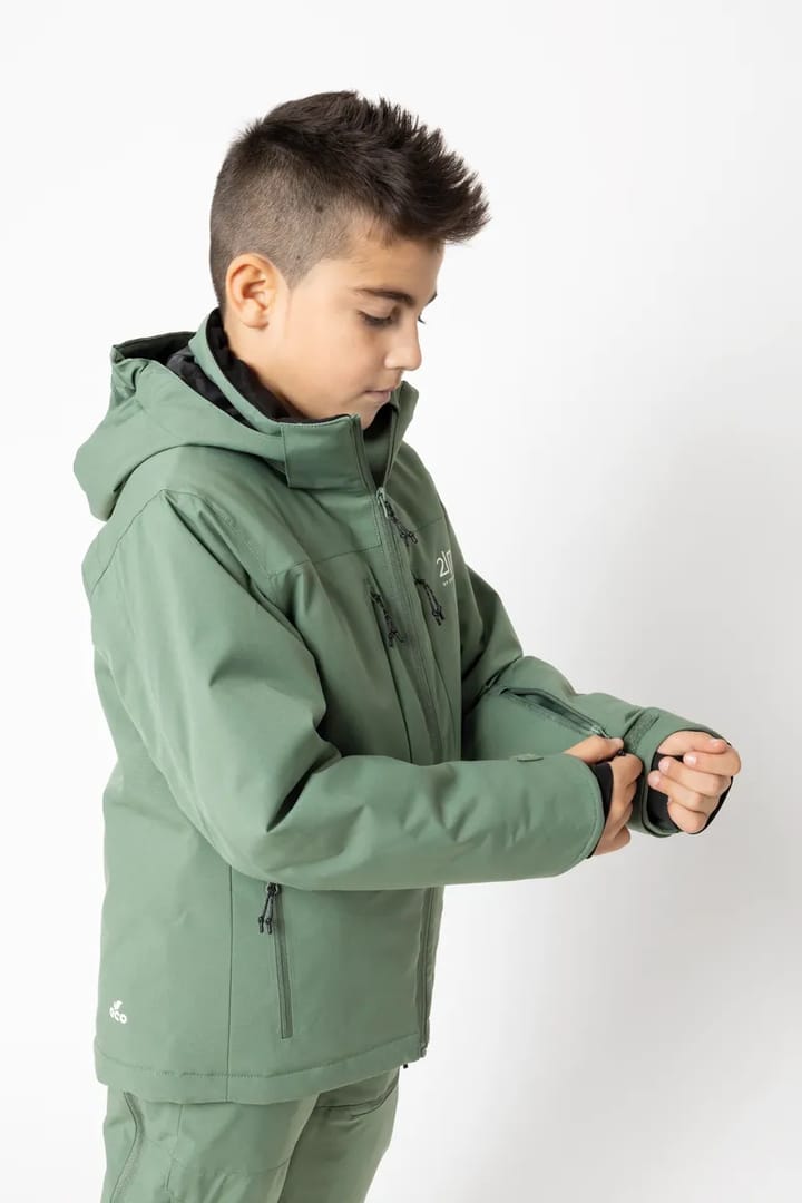 2117 of Sweden Juniors' Light Padded Ski Jacket Lauker Pine 2117 of Sweden Juniors' Light Padded Ski Jacket Lauker Pine