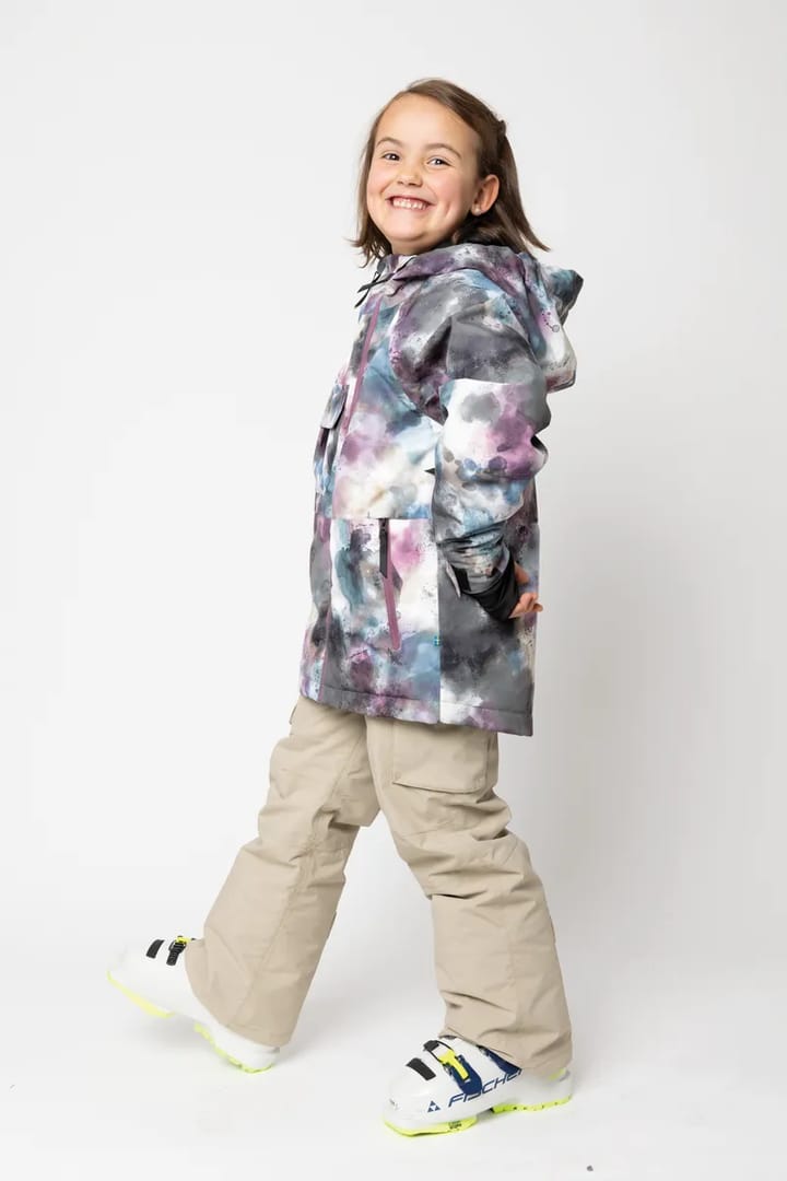 2117 of Sweden Juniors' Light Padded Ski Jacket Kidden Aop Grape 2117 of Sweden Juniors' Light Padded Ski Jacket Kidden Aop Grape