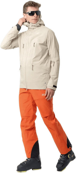 2117 of Sweden Men's 3-Layer Shell Ski Jacket Sodak Beige 2117 of Sweden