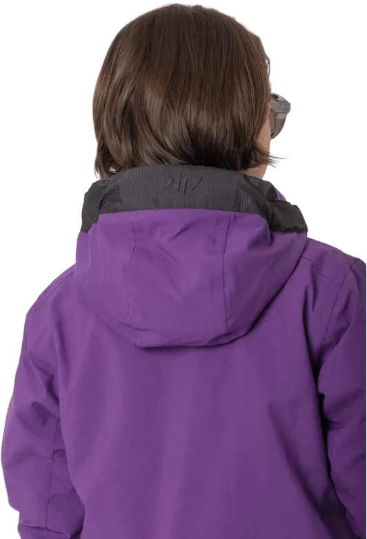 2117 of Sweden Junior's Padded Ski Jacket Lillpite Purple Ash 2117 of Sweden