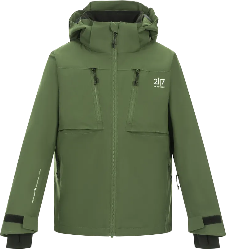 2117 of Sweden Junior's Padded Ski Jacket Lillpite Leaf