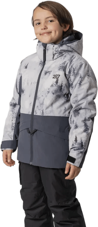 2117 of Sweden Junior's Padded Ski Jacket Ottebol Aop 2117 of Sweden