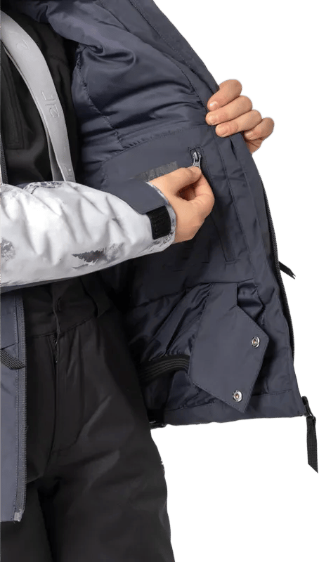 2117 of Sweden Junior's Padded Ski Jacket Ottebol Aop 2117 of Sweden