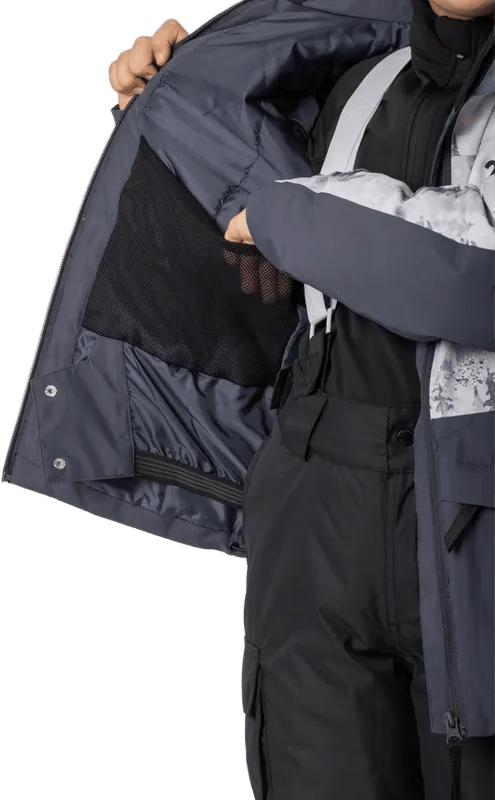 2117 of Sweden Junior's Padded Ski Jacket Ottebol Aop 2117 of Sweden