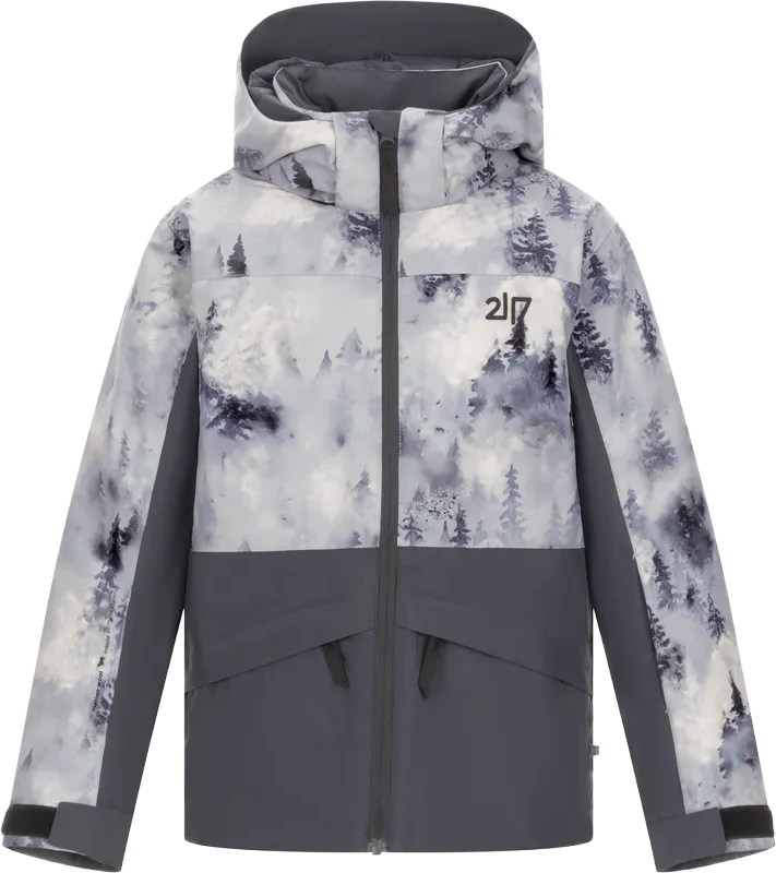 2117 of Sweden Junior's Padded Ski Jacket Ottebol Aop