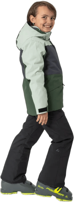 2117 of Sweden Junior's Padded Ski Jacket Ottebol Dusty Aqua 2117 of Sweden