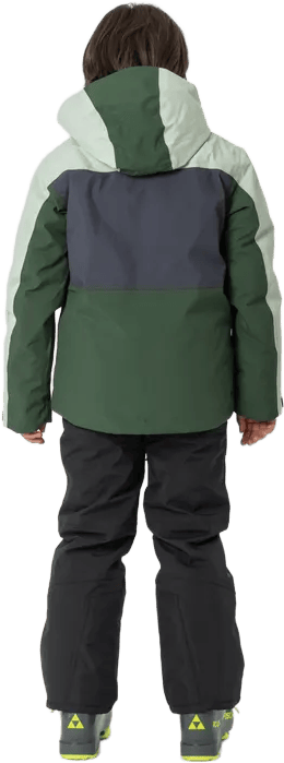 2117 of Sweden Junior's Padded Ski Jacket Ottebol Dusty Aqua 2117 of Sweden