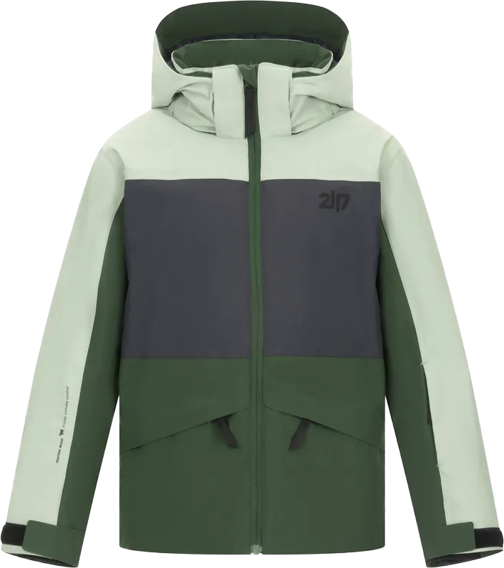 2117 of Sweden Junior's Padded Ski Jacket Ottebol Dusty Aqua
