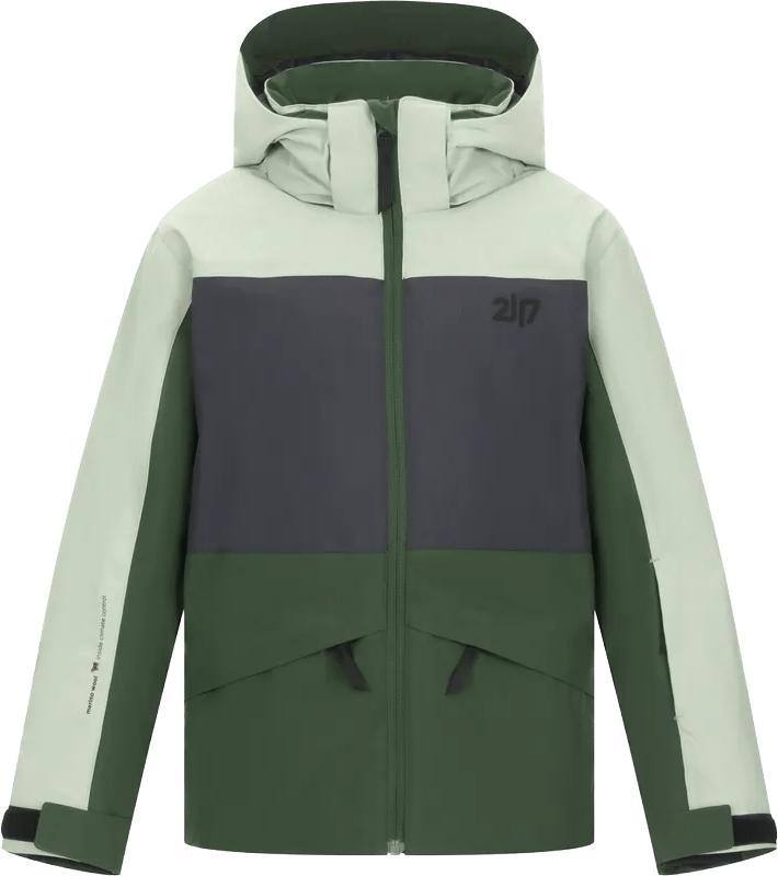 2117 of Sweden Junior's Padded Ski Jacket Ottebol Dusty Aqua