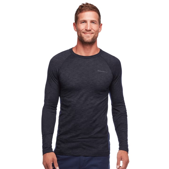 Black Diamond M LS Rhythm Tee Black Black Diamond