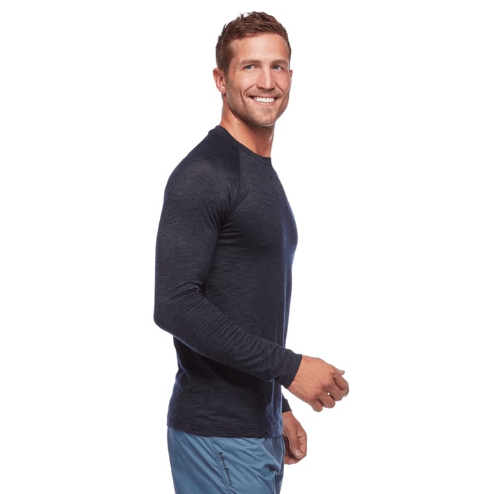 Black Diamond M LS Rhythm Tee Black Black Diamond