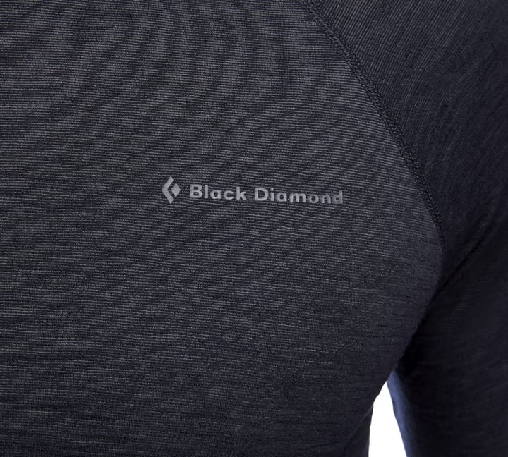 Black Diamond M LS Rhythm Tee Black Black Diamond