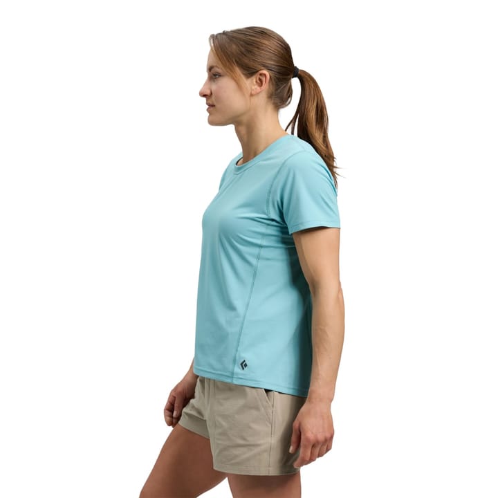 Black Diamond W Distance SS Tech Tee Glacier Black Diamond