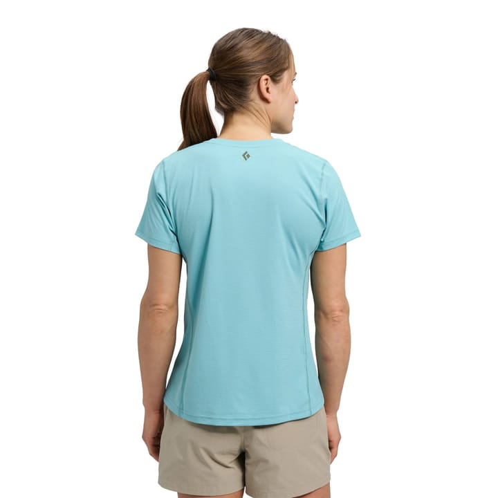 Black Diamond W Distance SS Tech Tee Glacier Black Diamond