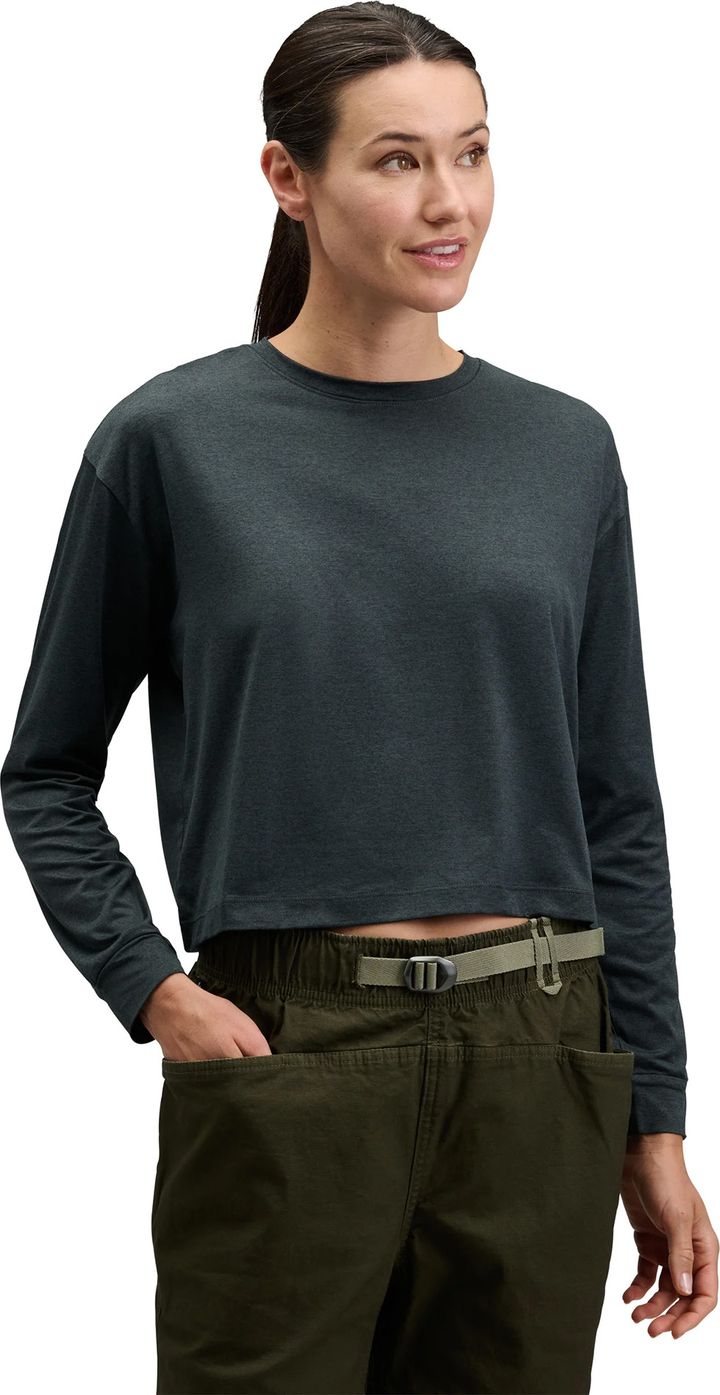 Black Diamond Women's Circuit Ss Tee Long Black Black Diamond