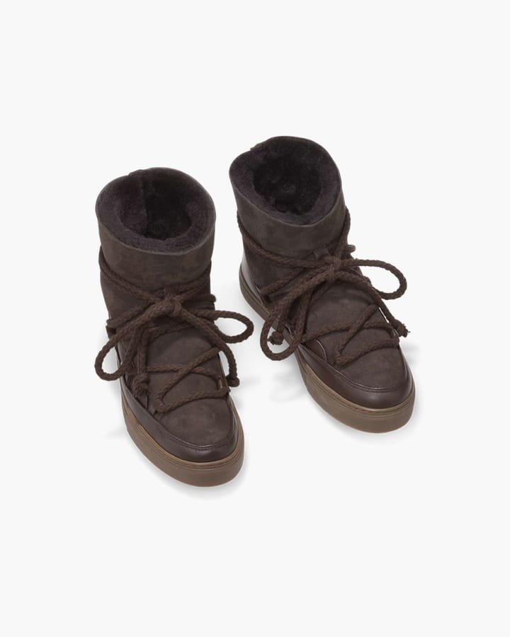 Inuikii Women's Classic Sneaker Dark Brown Inuikii Inuikii Women's Classic Sneaker Dark Brown Inuikii
