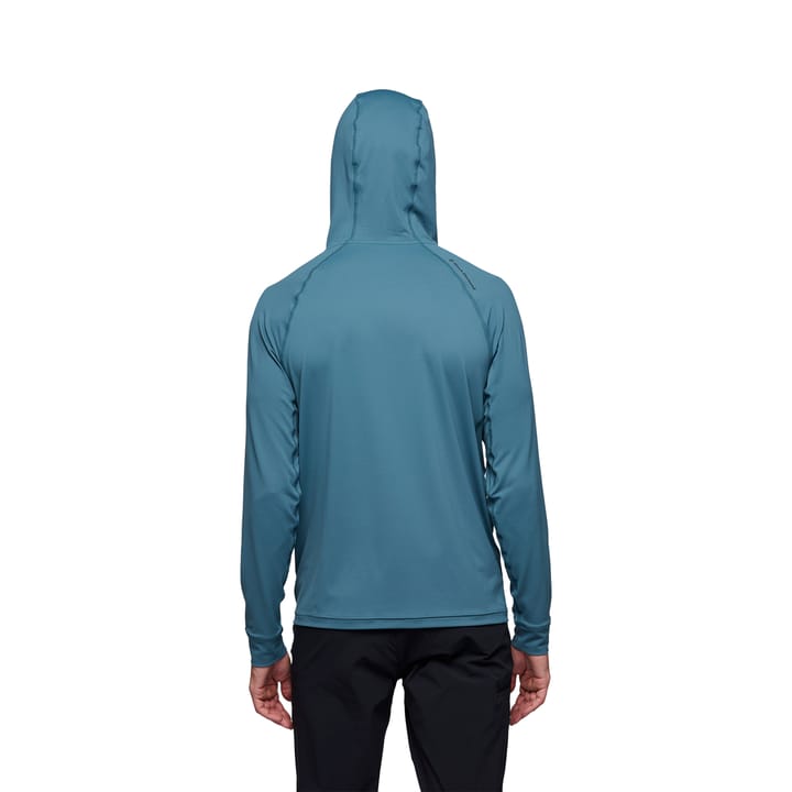 Black Diamond Men's LS Alpenglow Hoody Creek Blue Black Diamond