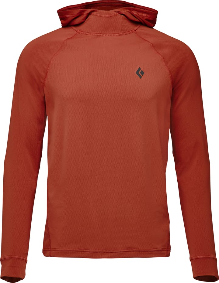 Black Diamond Men's Ls Alpenglow Hoody Burnt Sienna Black Diamond