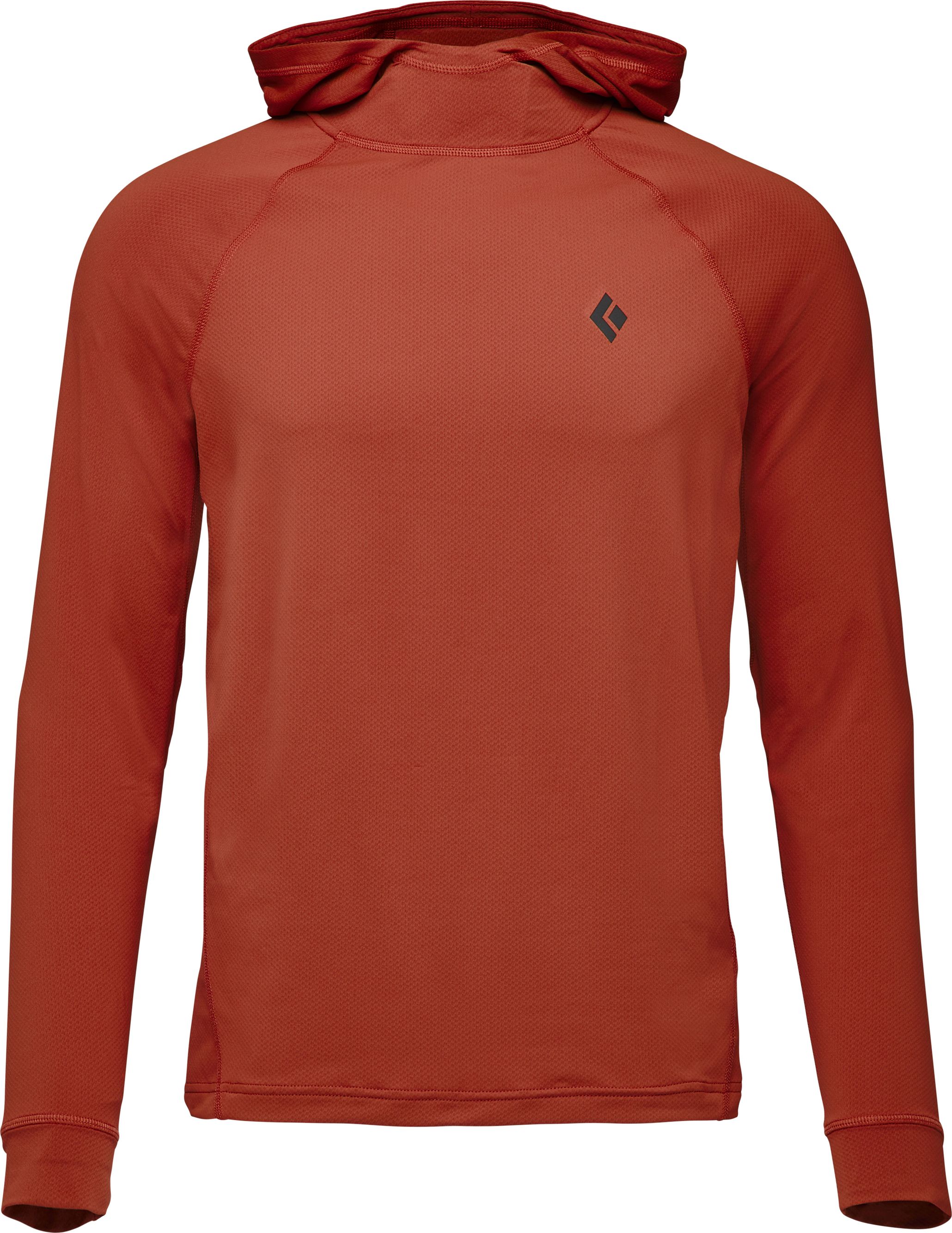 Black Diamond Men's Ls Alpenglow Hoody Burnt Sienna