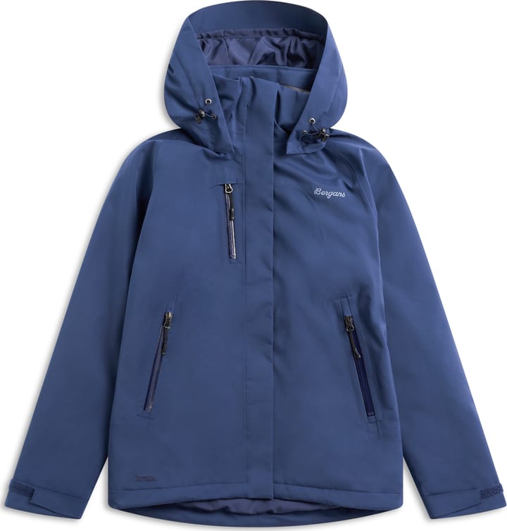 Bergans Women's Flya Insulated Lady Jacket Navy Blue/granite Blue Bergans