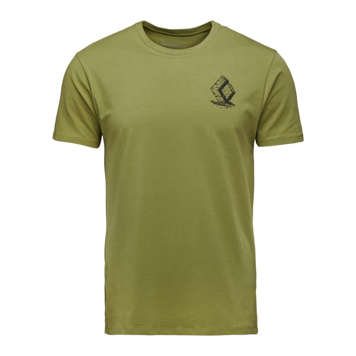 Black Diamond Men's Boulder SS Tee Camp Green Black Diamond