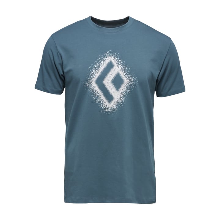 Black Diamond Men's Chalked Up 2.0 SS Tee Creek Blue Black Diamond