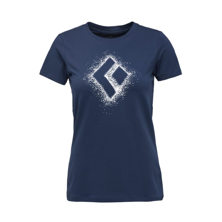 Black Diamond Women's Chalked Up 2.0 SS Tee Indigo Black Diamond