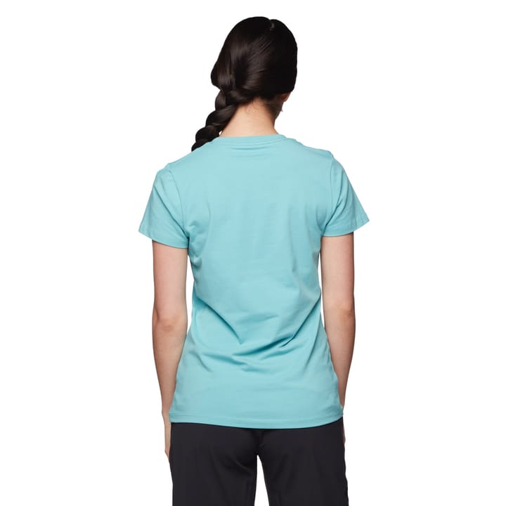 Black Diamond W Luminary Ss Tee Coastal Blue Black Diamond