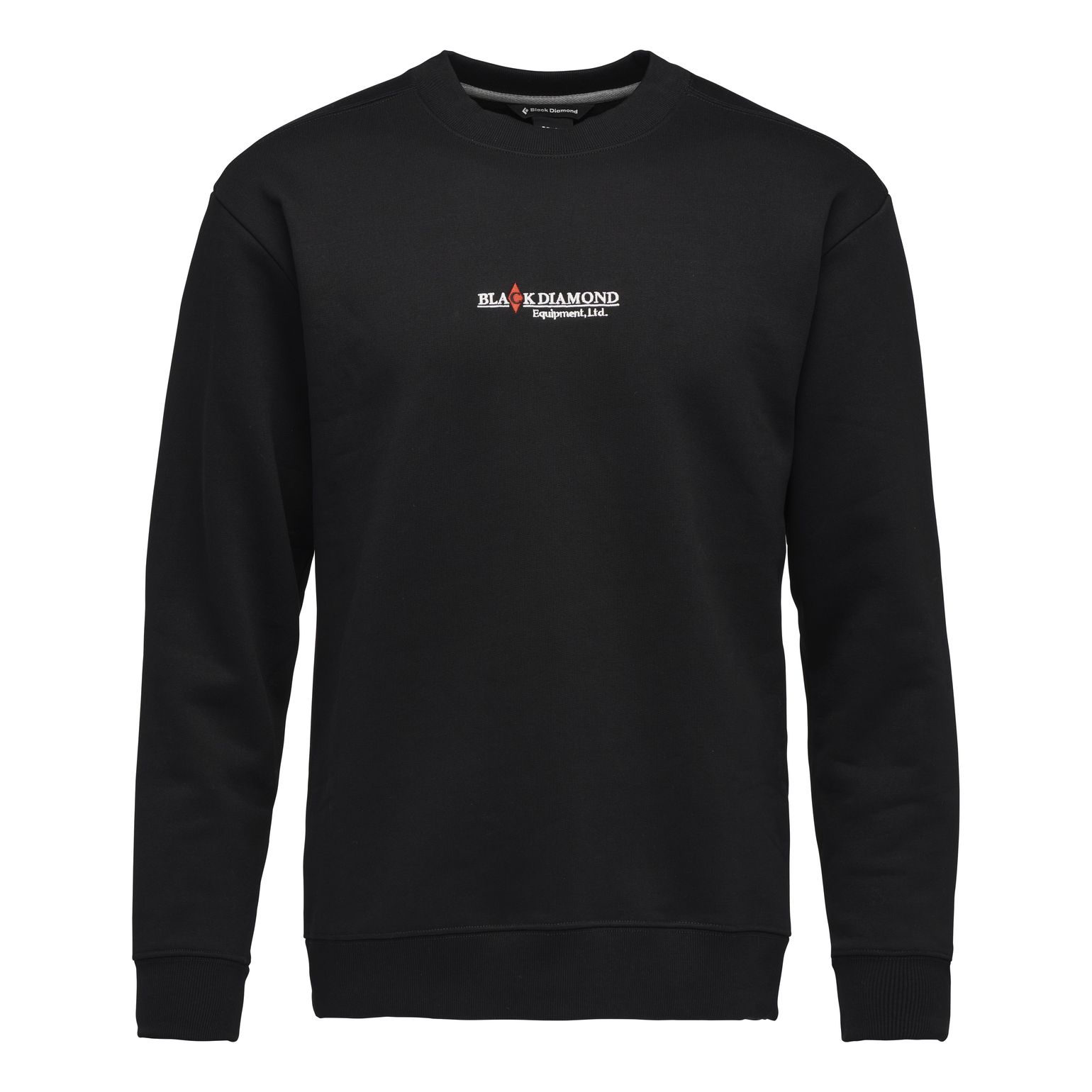 Black Diamond Men's Heritage Wordmark Crewneck Black