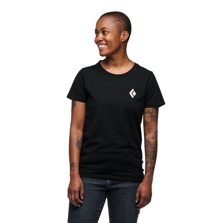 Black Diamond Women's Equipment For Alpinists Shortsleeve Tee Black Black Diamond Black Diamond Women's Equipment For Alpinists Shortsleeve Tee Black Black Diamond