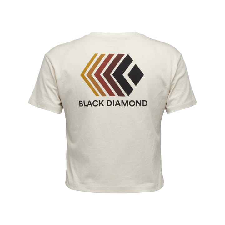 Black Diamond Women's Faded Crop SS Tee Off White Black Diamond Black Diamond Women's Faded Crop SS Tee Off White Black Diamond