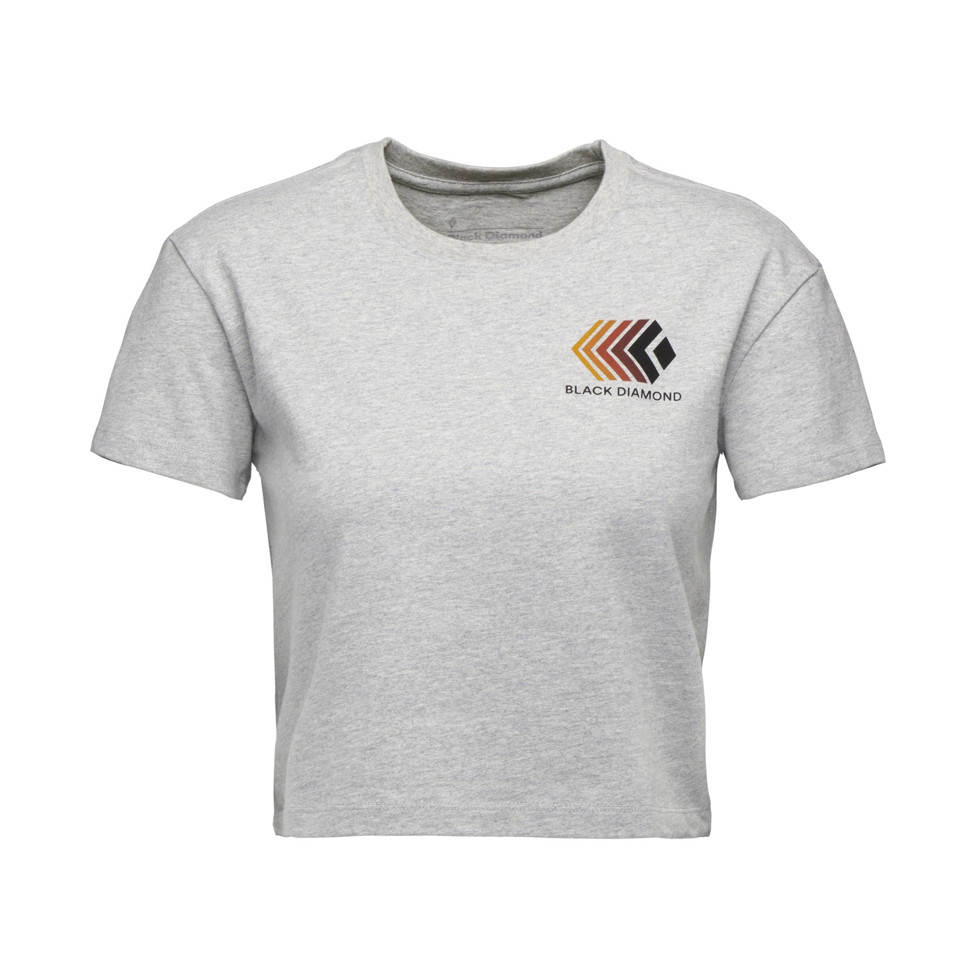 Black Diamond Women's Faded Crop Shortsleeve Tee t-shirts