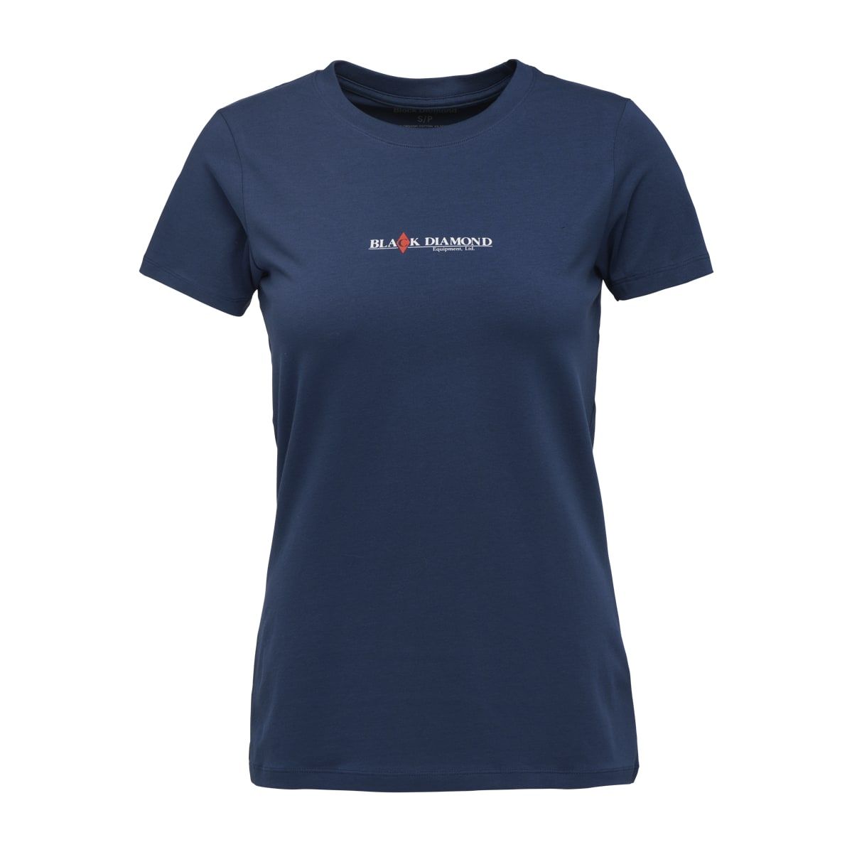 Black Diamond Women's Heritage Wordmark SS Tee Indigo