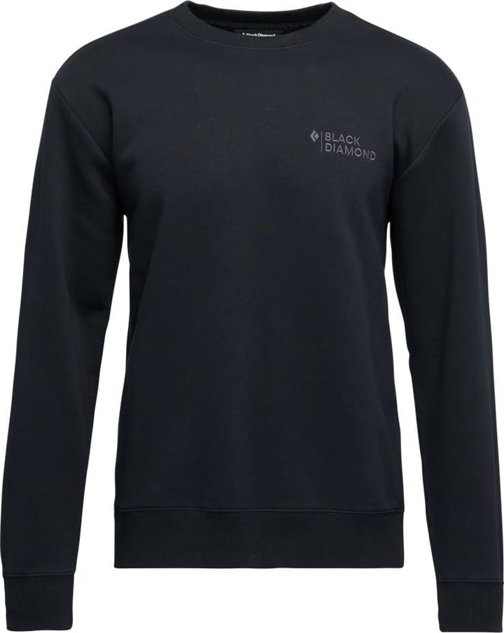 Black Diamond M Mini Stacked Crewneck Black Black Diamond