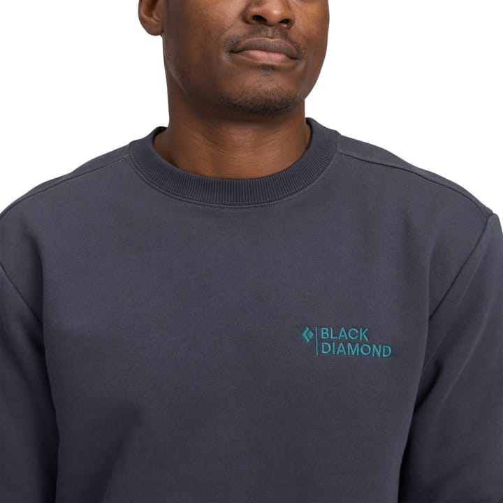 Black Diamond Men's Mini Stacked Crewneck Charcoal Black Diamond