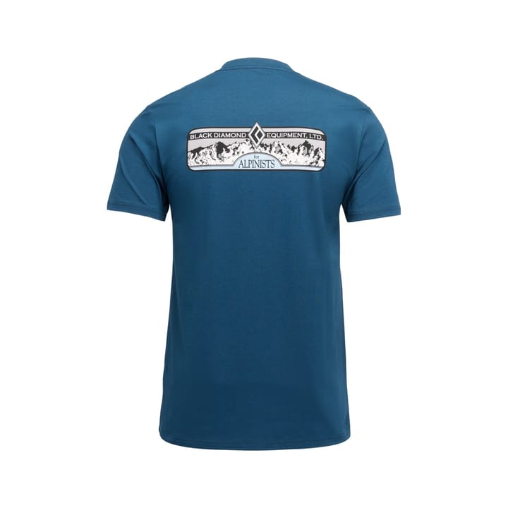Black Diamond M Heritage Alpinist Ss Tee Indigo Black Diamond