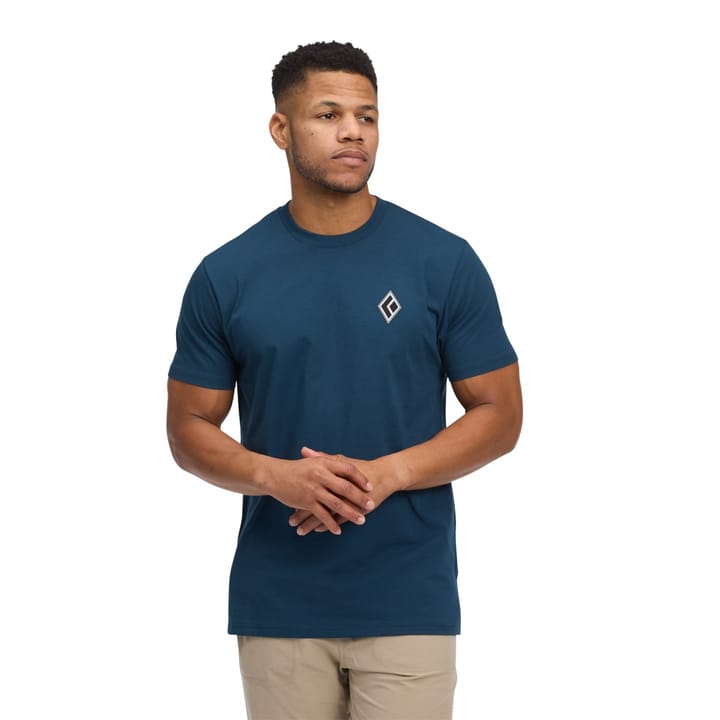 Black Diamond M Heritage Alpinist Ss Tee Indigo Black Diamond