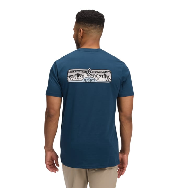 Black Diamond M Heritage Alpinist Ss Tee Indigo Black Diamond