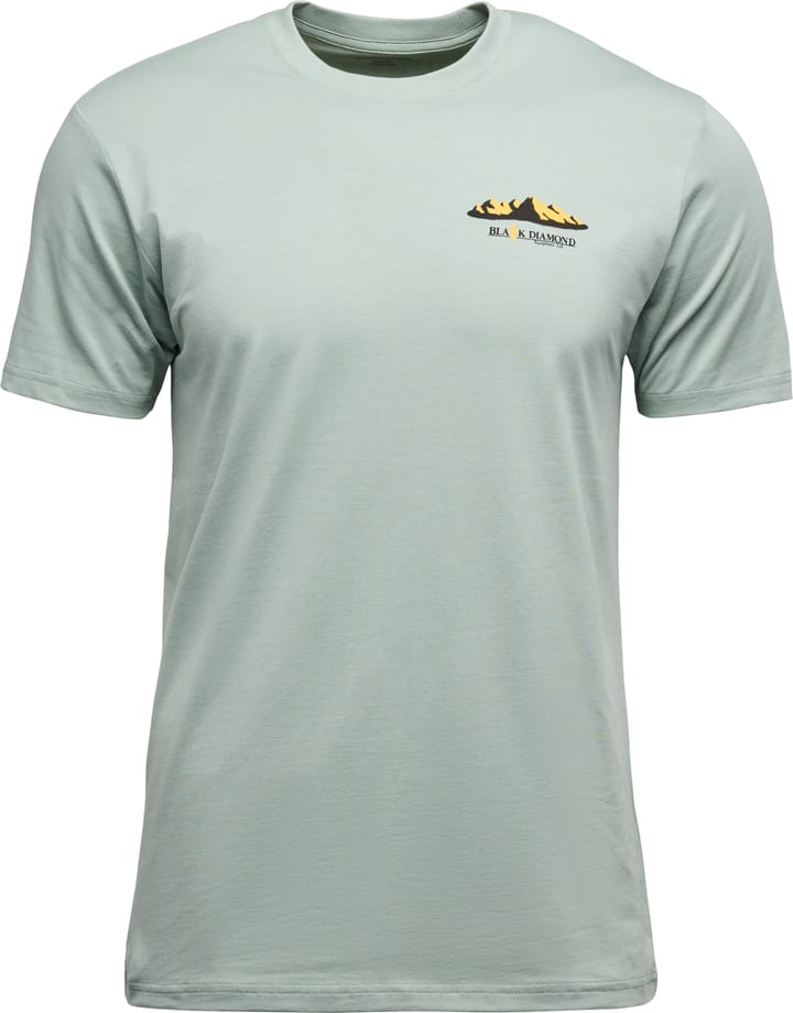Black Diamond Men's Mountainscape Short Sleeve Tee Agave Black Diamond